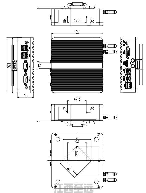 GX105 工(gōng)控主機